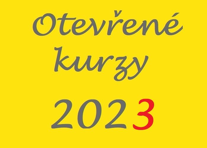 Otevřené kurzy na rok 2023